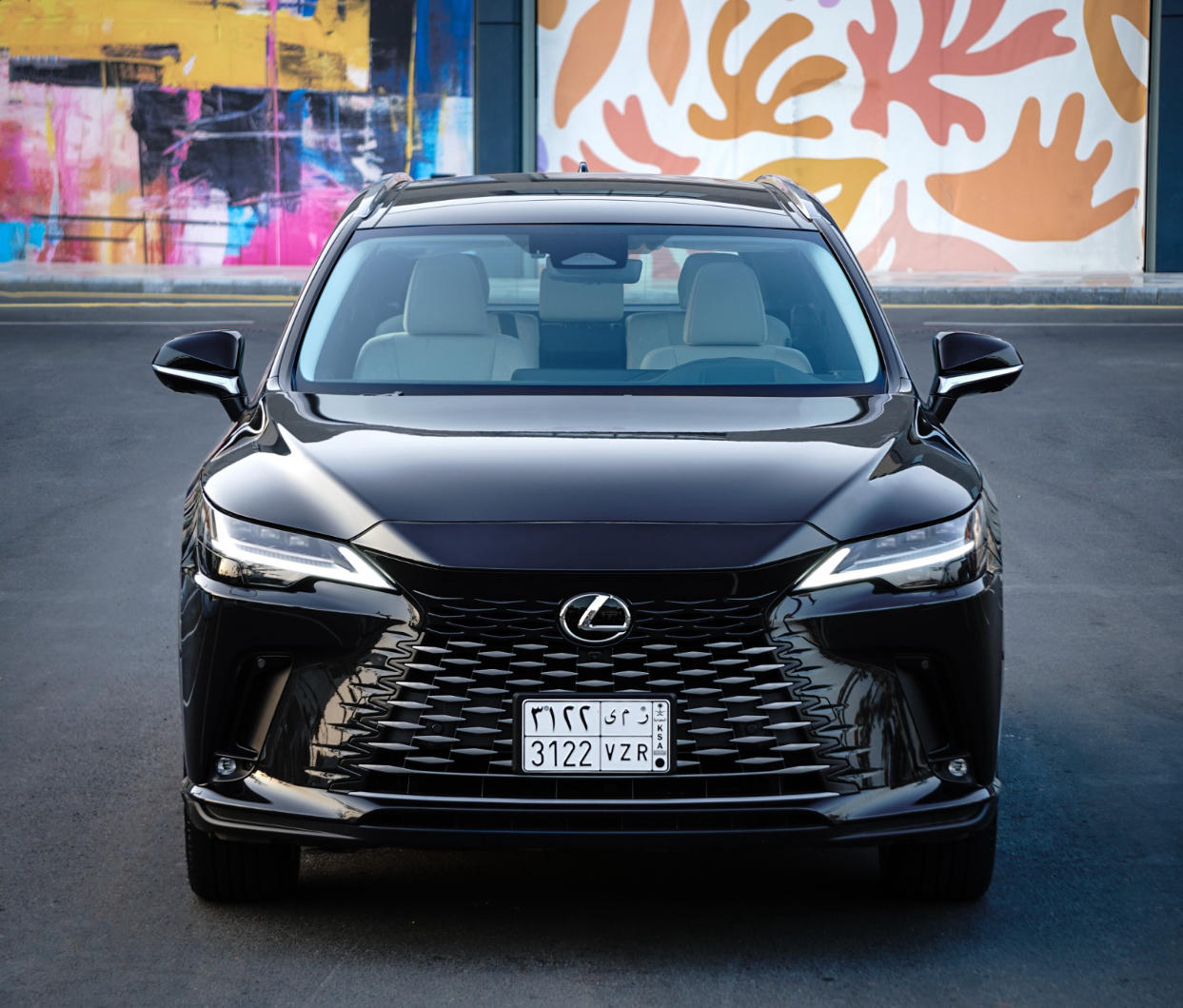 تصميم لكزس rx 2025 الخارجي